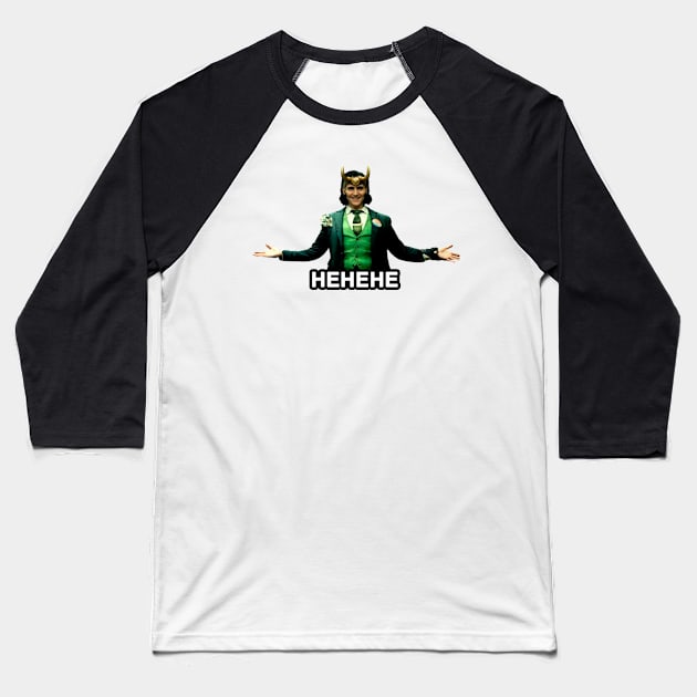 Funny Loki Laufeyson | THE LOKI SERIES Baseball T-Shirt by maria-smile